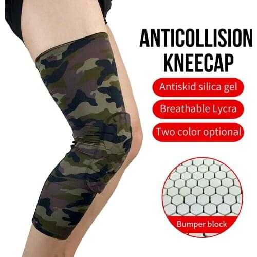 1 Pair Anticollision Knee Guard With Sponge Pad Suitable For Basketball Soccer Volleyball Running Skating Skiing And Other Sport