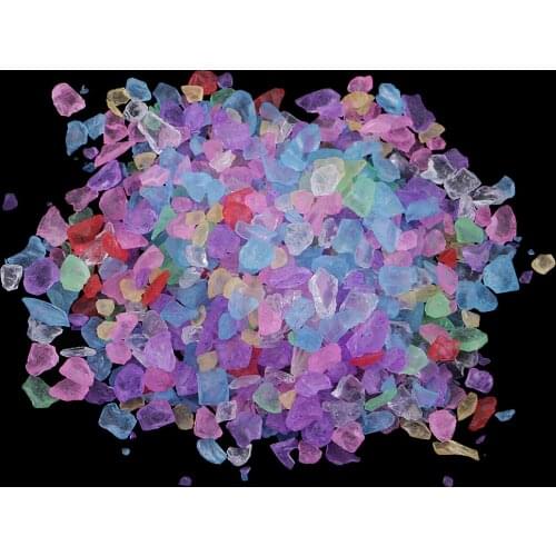 20g DIY Crafts Sea Glass Crystal Sand Decorative For Bracelet Jewelry Making
