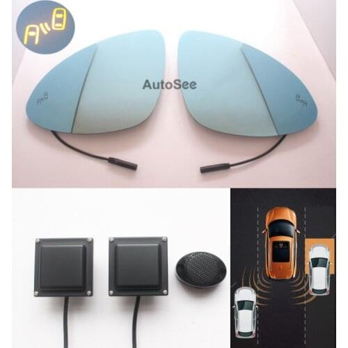 2015 for Porsche Cayenne BSD BSM blind spot monitoring 24GHZ Microwave Radar Sensor Mirror LED light warning