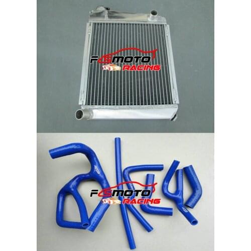 50mm Aluminum Radiator + Heater Hose For Austin Rover Mini Cooper S SPI 1275 1.3L 1990-2000 MT 1991 1992 1993 94 95 96 97