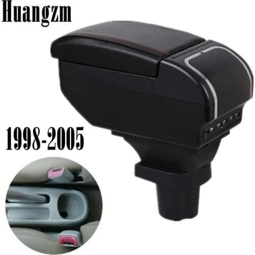 Car Arm Rest Storage Box For Toyota Yaris Vitz 1998-2005 Hatchback Centre Console Storage Box Armrest 2004 2003 2002 2001 2000