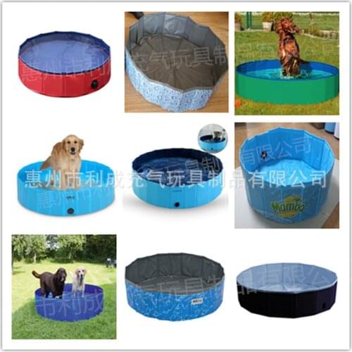 Pet Swimming Pool Foldable Pool Dog Cat Bathing Tub Bathtub Wash Tub Water Pond Dog Swimming Pools for Dogs Cats Kids