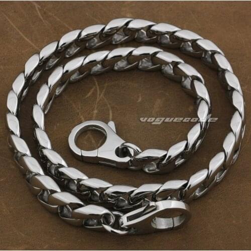 16" ~ 36" 316L Stainless Steel Mens Biker Rocker Punk Wallet Chain 5L019WCA(Length 24inch)