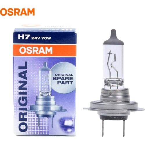 OSRAM H7 24V 70W 64215 PX26d Truck Use Original Line Spare Parts Headlight Standard Classic Lamp OEM Halogen Bulb 1X