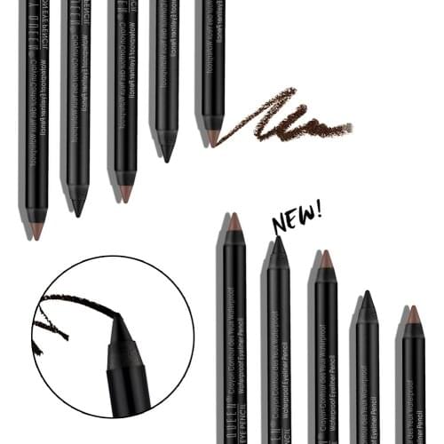Party Queen Brand New Eye Liner Pencil Makeup Long Lasting Waterproof Black Brown Color Pencil Eyeliner