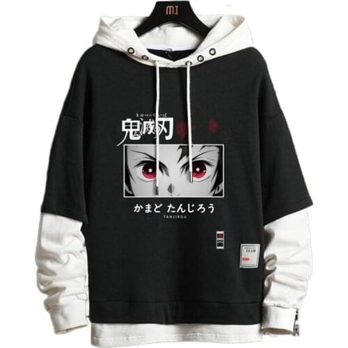 New Demon Slayer Kimetsu No Yaiba Hoodie Pants Tanjirou Zenitsu Tomioka Giyuu Cosplay Costume Anime Spring Autumn Coat