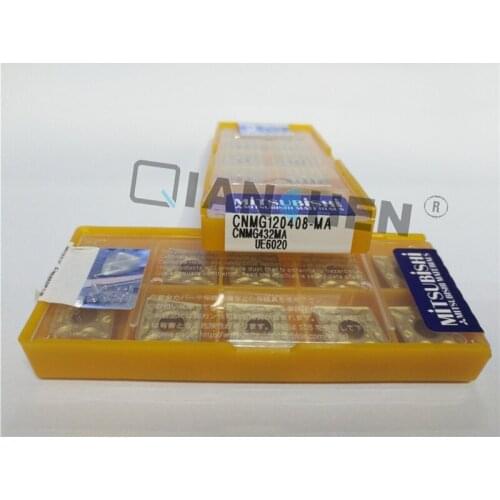 Mitsubishi 10pcs/lot CNMG120404 08 MA UE6020 Internal Turning Tool Hard Alloy