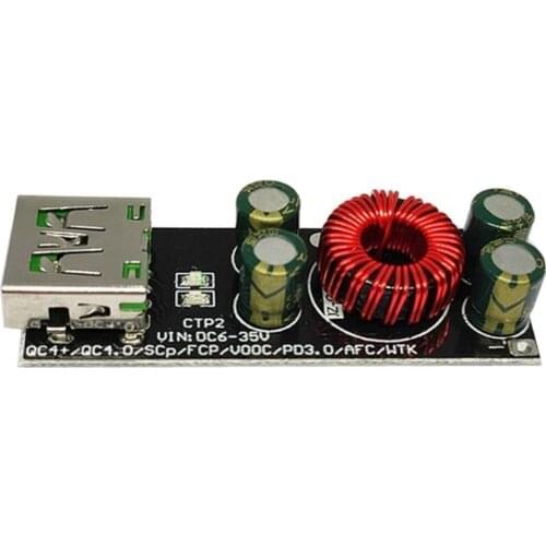 Mobile Phone SW3518 Quick Charger Adapter Module 6-35V QC4.0 PD3.0 USB Type-C Cellphone Fast Charge Board Support VOOC