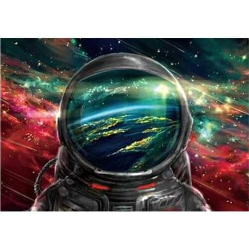 Astronaut Patches for Clothing Biker Badge Heat transfer printing Strange things Animal Patch Clothes Stickers Christmas Gifts