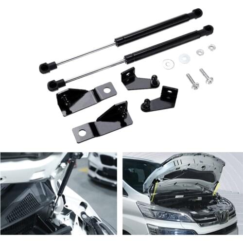 Car Front Hood Engine Supporting Lift Strut Spring Shock Bars Bracket for Toyota Alphard Ah30 Ah20 2015-2018