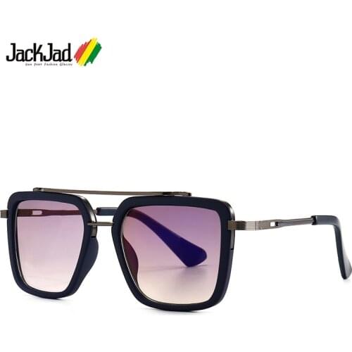 JackJad 2020 Fashion Cool Square Mach Seven Style Sunglasses Vintage ins Popular Women Brand Design Sun Glasses Oculos De Sol
