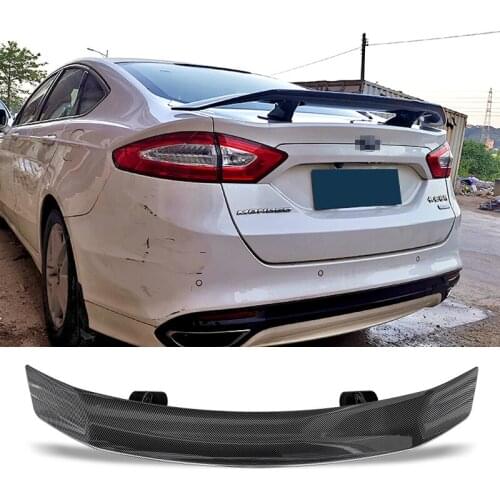 Trunk Spoiler Carbon Surface TC Style Car Accessories Rear Wing For Ford Mondeo 2012-2019