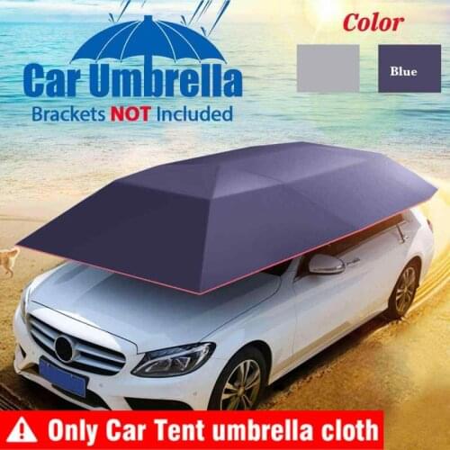 Universal Car Vehicle Tent Car/Picnic Umbrella Windproof Buttons Sun Shade Umbrella Car Cover No Bracket Car Accessories