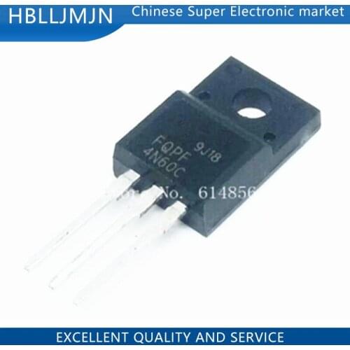 10PCS FQPF4N60C FQPF4N60 4N60 TO-220F