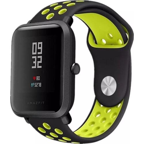 20mm/22mm Silicone Strap For Amazfit GTS/2/2e/GTS2 Mini/GTR 42mm/47mm/GTR2/2e/stratos 2/3 Sport Watch Bracelet Amazfit bip strap