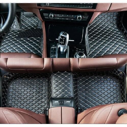 Car floor mats for Chery Tiggo t11 5seater Accessories for Car interior 3d Car Carpet Leather Floor Mat four season