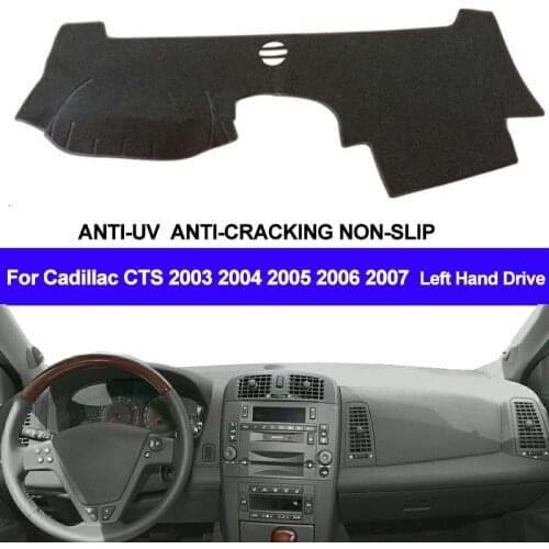Car Dashboard Cover For Cadillac CTS 2003 2004 2005 2006 2007 Dashmat Sun Shade Pad Carpet Auto Dashboard Dash mat Car Styling