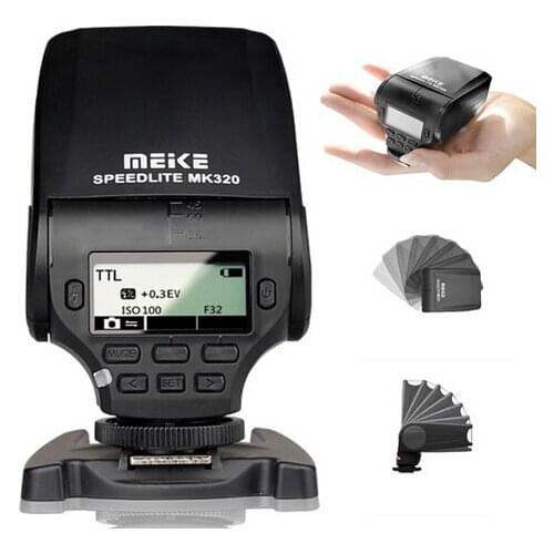 MEIKE MK-320 MK320 TTL flash Speedlite for Sony A7 A7 II A7S A7R A6000 A5000 NEX-7 NEX-6 NEX-5R NEX-5T NEX-3