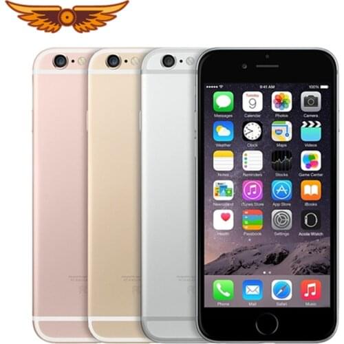 IPhone 6S Dual Core 4.7 Inch 2GB RAM 16/64/128GB ROM 12.0MP Camera LTE IOS IPS Touch ID 100% Original Used Unlocked Cellphone