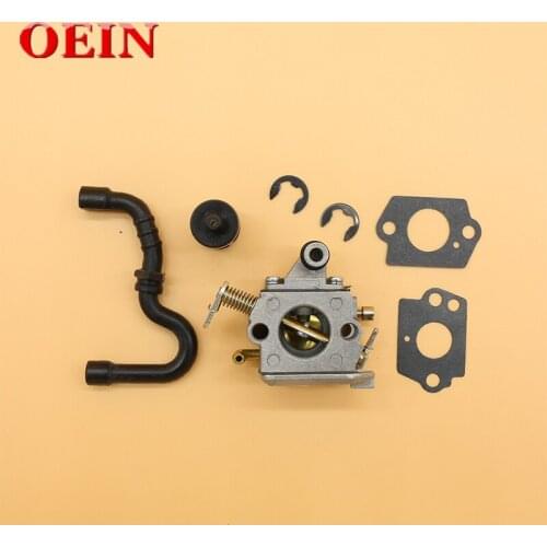 Carburetor Gasket Fuel Filter Hose Fit For STIHL MS170 MS180 017 018 Chainsaw Parts 1130 120 0603, 1130 358 7700