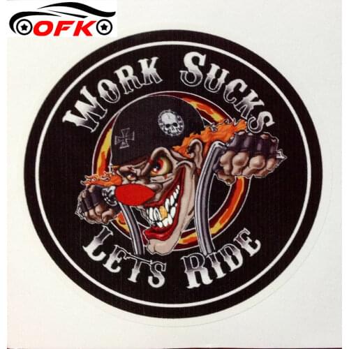 OFK CHOPPERS RAT ROD HOT STICKER VINTAGE RACING FINK MOTORCYCLE