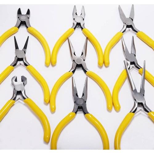 Jewelry Pliers Tools & Equipment Kit Long Needle Round Nose Cutting Wire Pliers For Jewelry Making DIY Tool Accessories