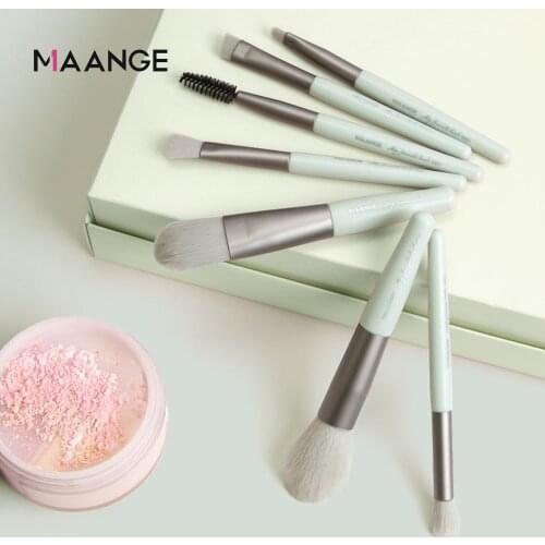 MAANGE 3/5/7 pcs Makeup Brushes Set Powder Eyeshadow Blending Soft Fiber Brushes Beauty Make up Cosmetic Brushes Kits
