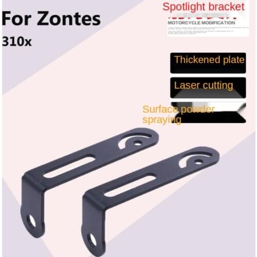 Applicable To Zontes Shengshi 310x Modification Accessories 310 Spotlight Bracket Driving Lamp Outdoor Lamp Holder Lamp Holder