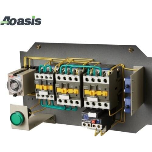 QJX2-18 18A 400V star delta starter dol magnetic motor starter switch with ac contactor wenzhou factory price water proof IP54