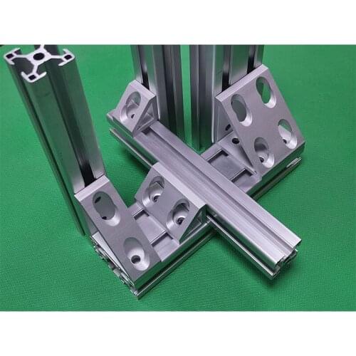 Connector Aluminum Profile Right Angle Triangle Block Triangle Connector Hardware Connector