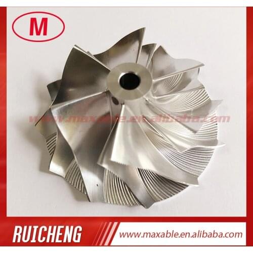 TD04 13G 6+6 blades 39.99/51.00mm high performance Turbo Billet/milling/aluminum 2618 compressor wheel FOR 3000GT VR-4