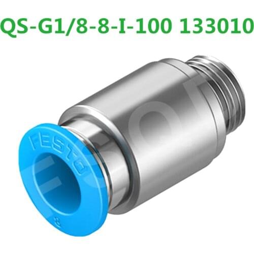 QSM-M7-6-I 153321 QS-G1/8-8-I-100 133010 FESTO Push-in fittings and connectors