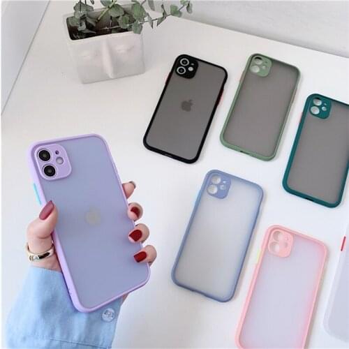 Camera Protection Bumper Case For iphone 7 8 6S 6 Plus 12 11 Pro X XS MAX XR SE 2020 phone Case on Apple iphone 7 8 12 mini