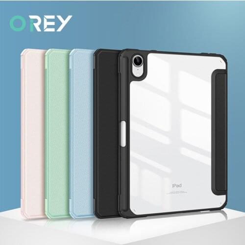 For iPad Mini 6 Case Protective Funda Shockproof Smart Cover TPU Soft Tablet Case For iPad mini 6 2021 mini6 with Pencil Holder