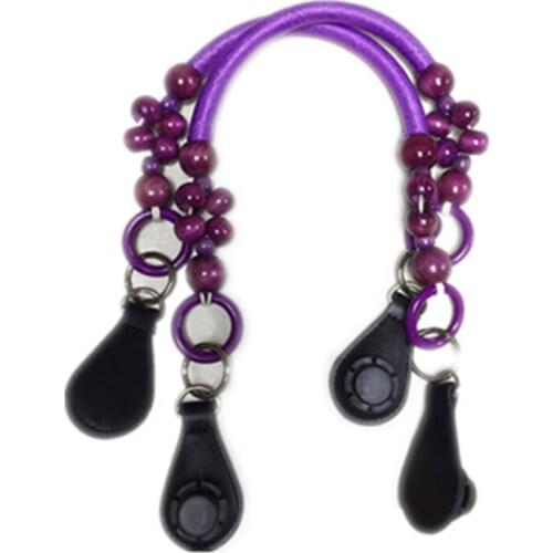 1 Pair Short Rope With Tears Drops Tote Bag Handles For Obag Handbag Women Purse