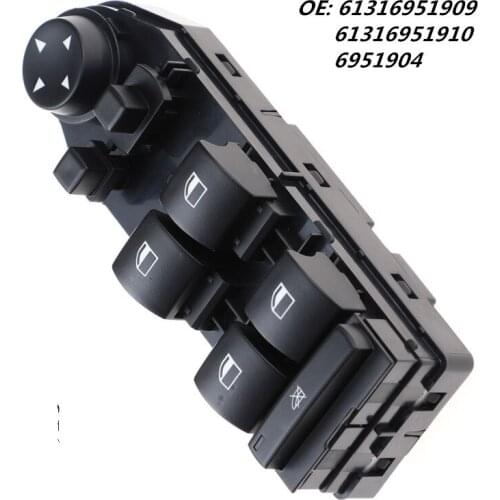 1PC New 61316951909 61316951910 New Electric Window Lifter Switch 6951904 For BMW E60 E61 5ER 5 Series 61316943246 61316939094