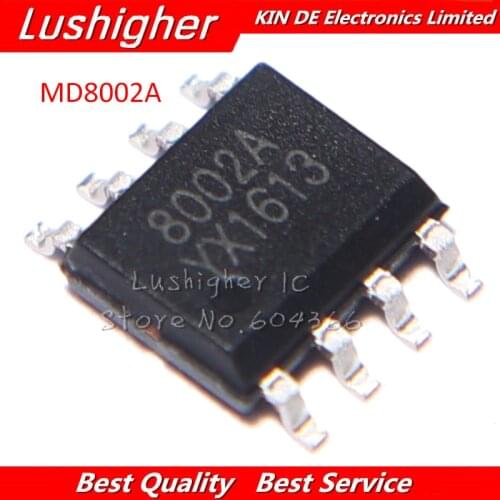 100PCS MD8002A SOP8 MD8002 SOP 8002A 8002 SMD 3W Audio Power Amplifier