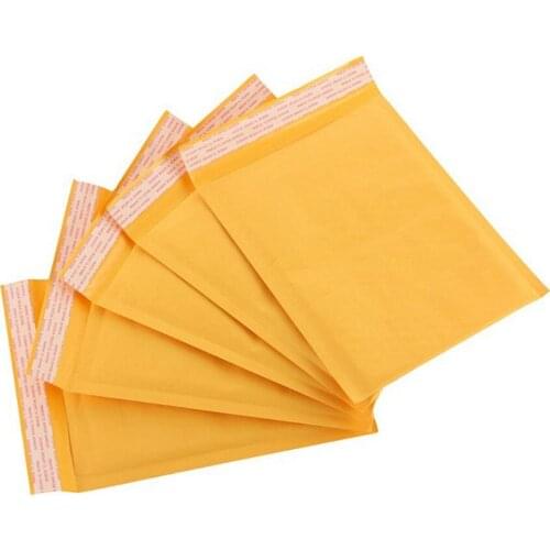 50pcs/lot Bubble Mailers Padded Envelopes Packaging Shipping Bags Kraft Bubble Mailing Envelope Packaging Bag Gift Wrap Storage