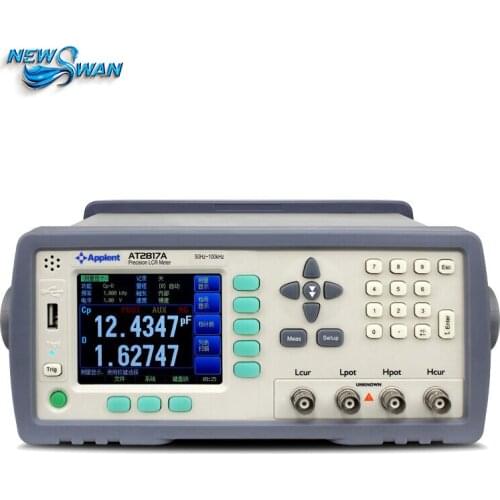 AT2817A Applent Digital LCR Meter Tester Signal Level (0.01V to 2.00V) High Precision Digital LCR Meter Frequency 50Hz~100kHz