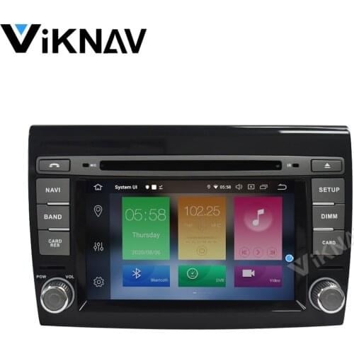 Android 10 Car radio player for Fiat Bravo 2007-2012 car stereo autoradio multimedia DVD player GPS navigation 2DIN