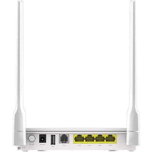 Free shipping huawei dual band EG8145V5 gpon onu ont with FTTH 4GE+1POTS+1USB+2.4G/5G+ wifi With English modem