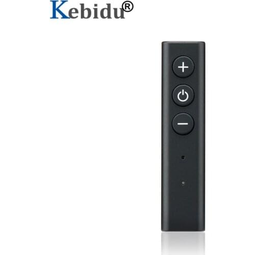Kebidu Bluetooth 4.0 Receiver Headphone Adapter Pen Clip for iPhone Xiaomi Handsfree Wireless Music Adapter for Wired Headsets