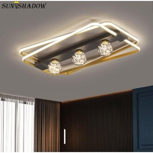 Home Decoration Modern Led Ceiling Light Rectangle&Square Ceiling Lamp for Living room Dining room Kitchen Bedroom Light Fixture