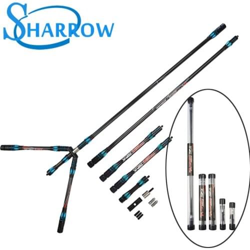 1Set Archery Carbon Balance Rod Stabilizer System For Archery Main Rod Long Pole Bow Hunting