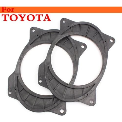 Car Speaker Mount for 2006-2011 Toyota Camry Corolla Change 6*9 To 6.5'' Rear Door Speaker Mat Plates Fitting Speaker Pad Refit