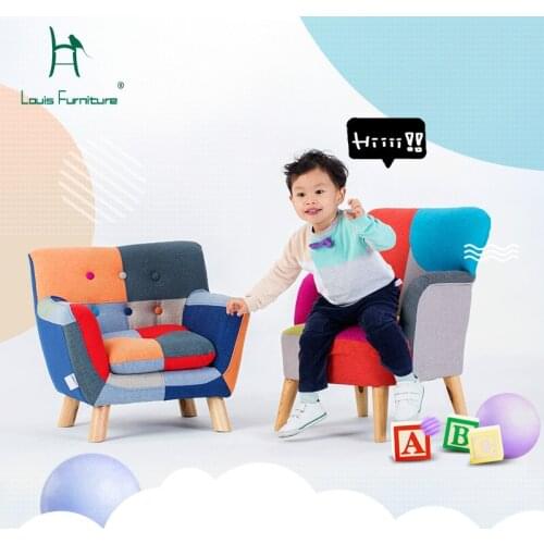 Louis Fashion Childrens Sofas Boy Girl Single Baby Seat Lovely Room Reading Chair