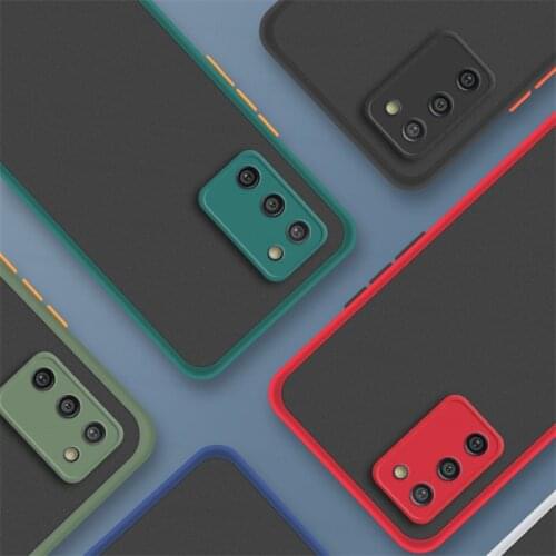 Matte Bumper For Samsung Galaxy M31S Case For Samsung M31S A41 A21S A51 Cover Shockproof Protective Phone Case For Samsung M31S
