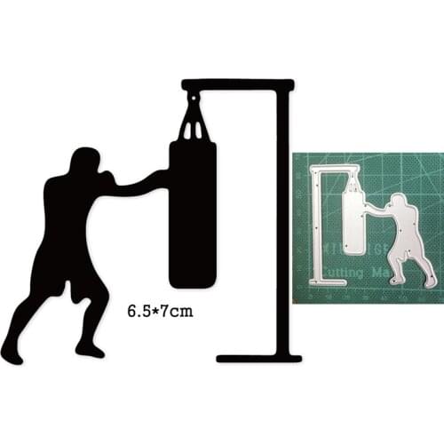 Metal cutting dies cut die mold Man Fitness Equipment decoration Scrapbook paper craft knife mould blade punch stencils dies