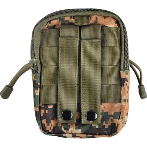 Multifunctional Unisex Outdoor Sports and Leisure Tactical Camouflage Belt Loop Waist Bag Mello Accessory Bag