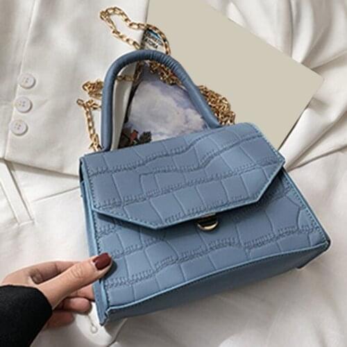 Fashion Female Crossbody Bags Simple Handbags For Women 2021 Spring Pu Leather Lady Shoulder Bags And Designer Retro Purses